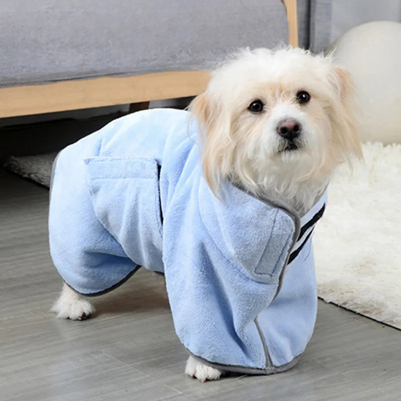 Pet Drying Bathrobe