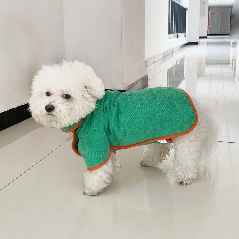 Pet Drying Bathrobe