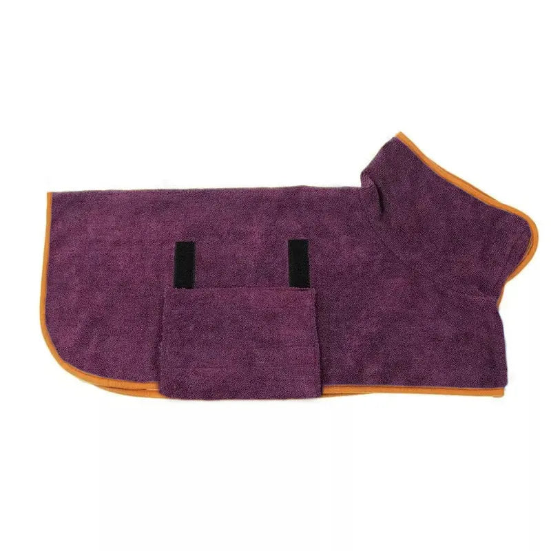 Pet Drying Bathrobe