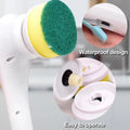 Handheld Electric Spin Scrubber Cleaning Brush